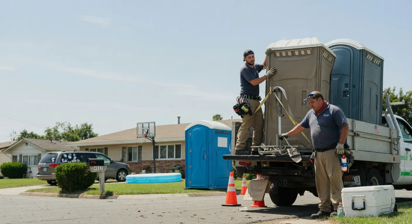 Porta Potty Rental in Pulaski, MS near me